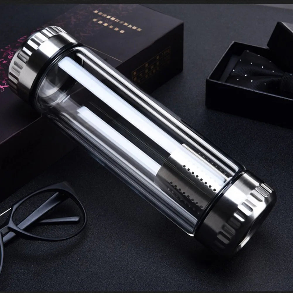 Insulated Cup With Filter Tea Infuser Bottle Thermos