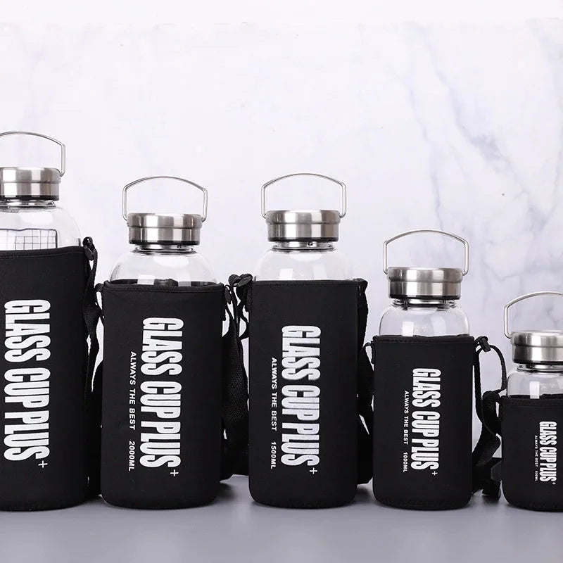 Portable Borosilica Glass Tea Infuser