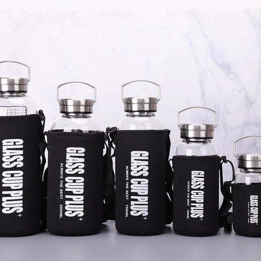 Portable Borosilica Glass Tea Infuser