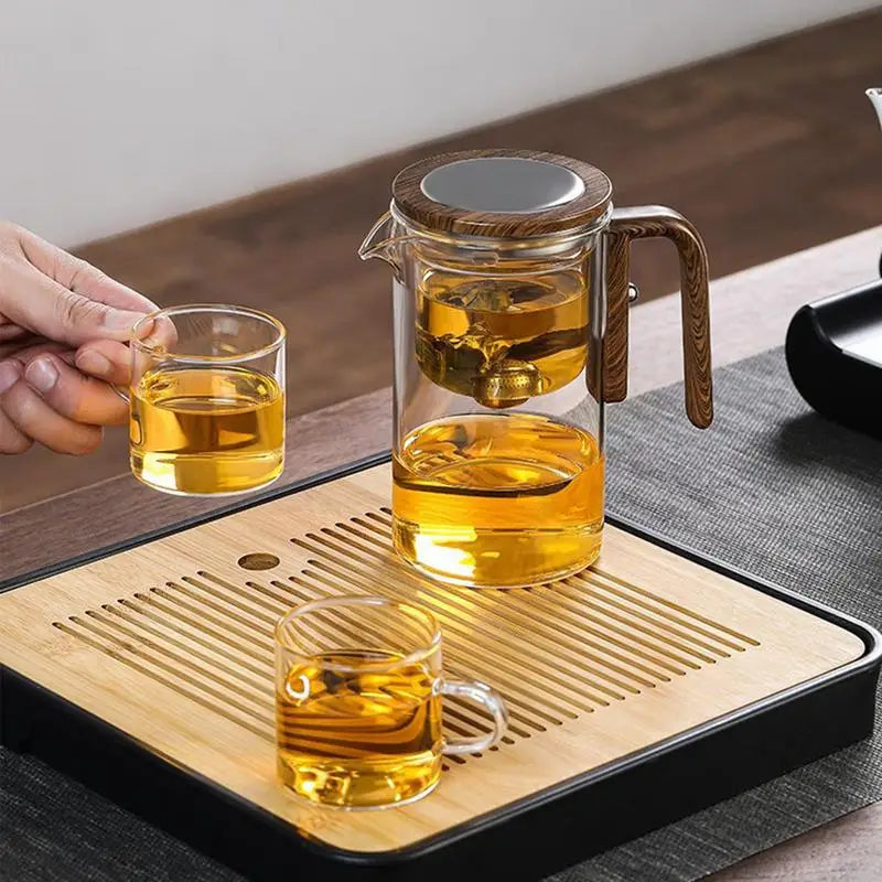 One Click Magnetic Switchs Tea Filtration Kettle