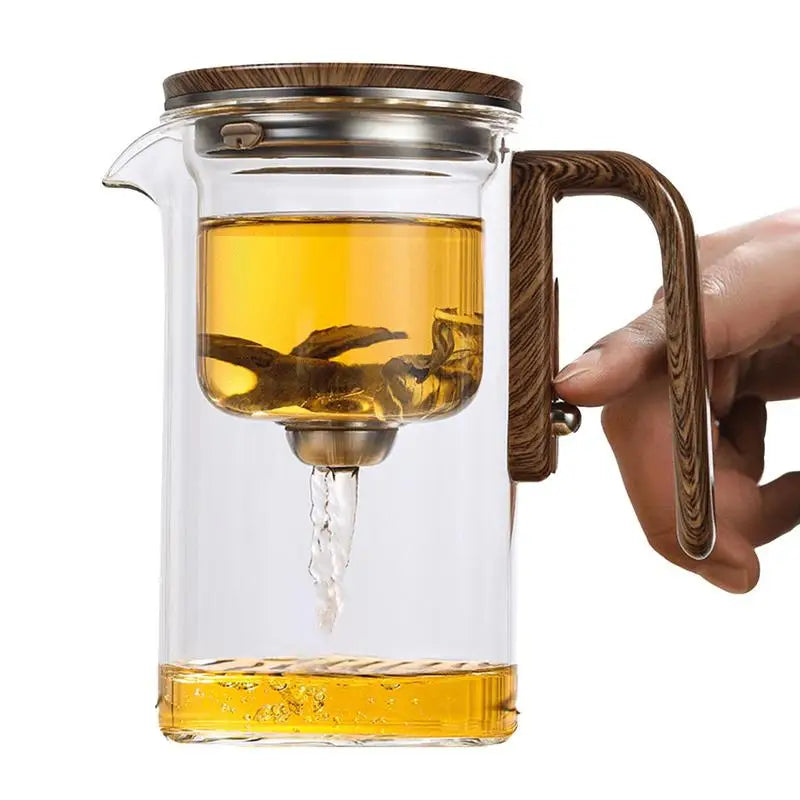One Click Magnetic Switchs Tea Filtration Kettle