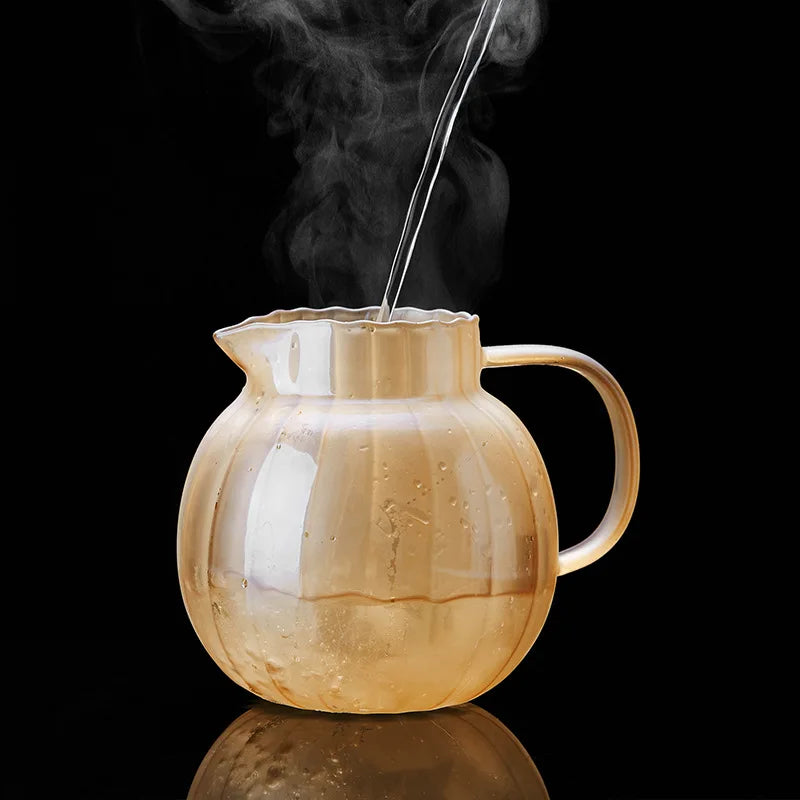 Heat Resistant Glass Teapot Infuser