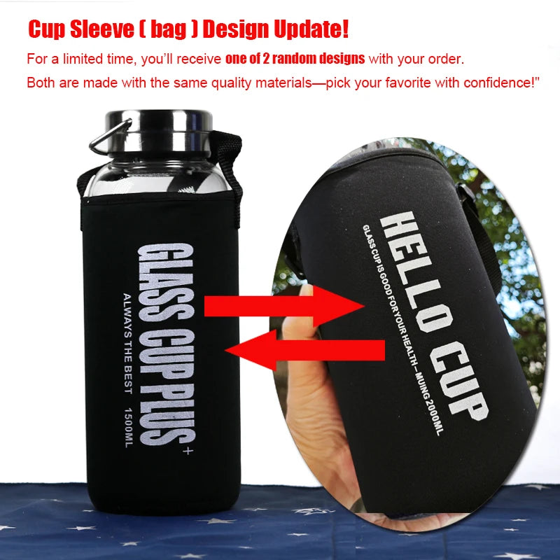 Portable Borosilica Glass Tea Infuser