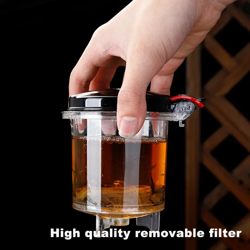 Heat Resistant Glass Tea Pot Tea Infuser