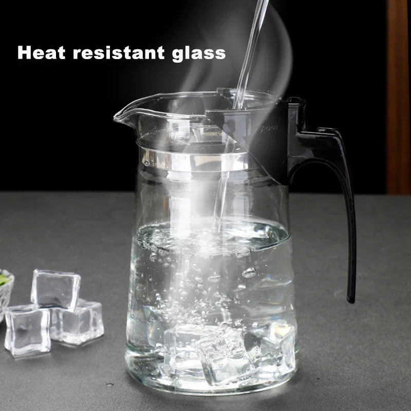 Heat Resistant Glass Tea Pot Tea Infuser