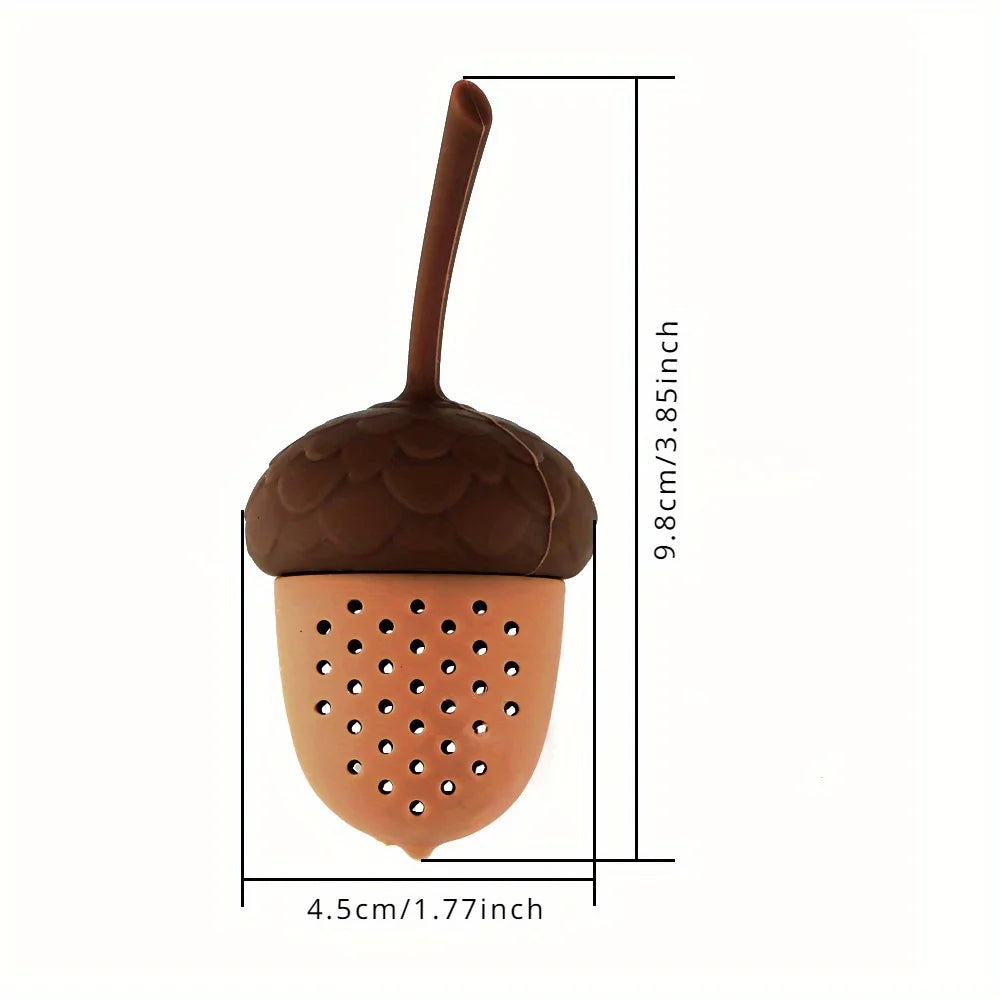 Acorn Shape Silicone Tea Infuser
