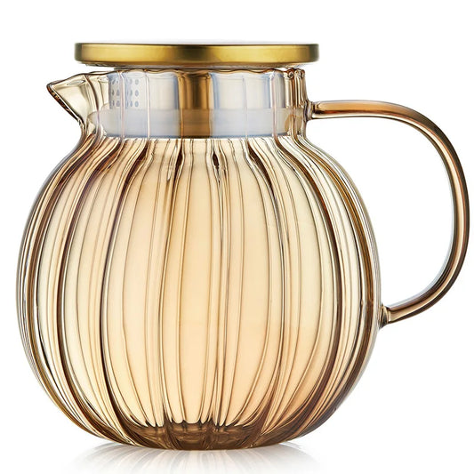 Heat Resistant Glass Teapot Infuser