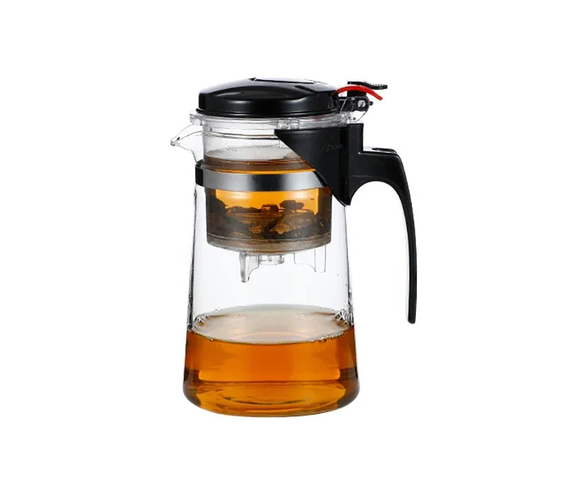 Heat Resistant Glass Tea Pot Tea Infuser