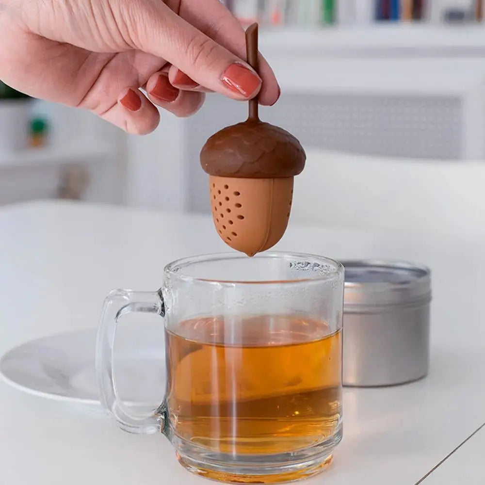 Acorn Shape Silicone Tea Infuser