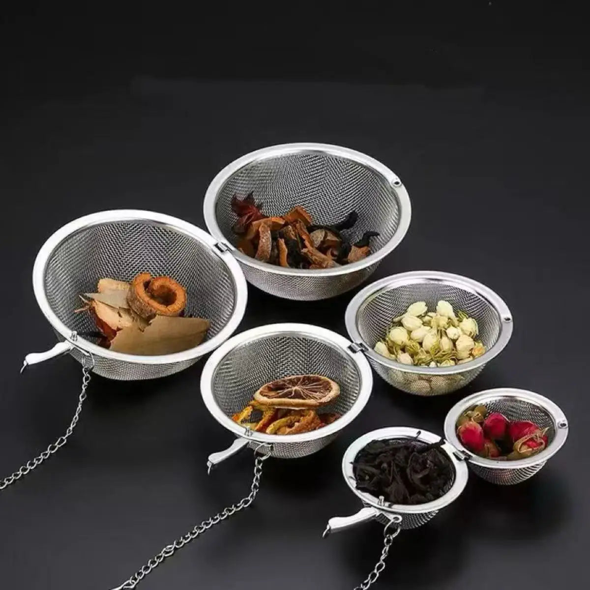 Sphere Locking Strainer Mesh Infuser