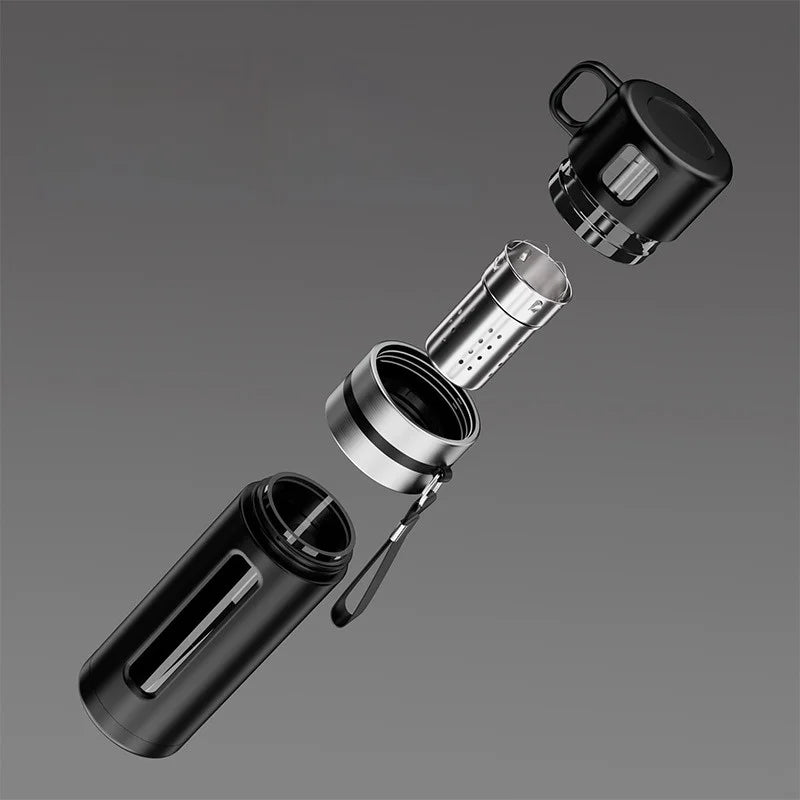 520ML Glass Tea Water Bottle With Tea Infuser