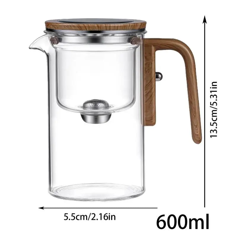 One Click Magnetic Switchs Tea Filtration Kettle